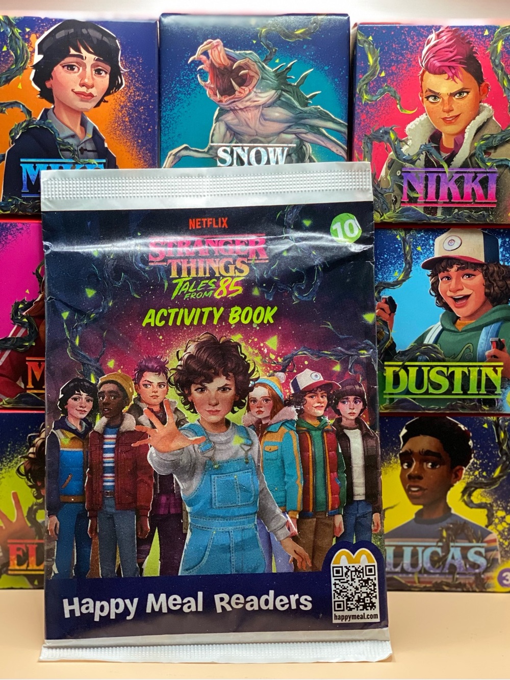 2026 McDonald’s Stranger Things Tales from ‘85 Happy Meal Toy Complete set of 10